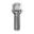 Wheel Nut M14x1.5X45 Ku 17Silver Pkg 10 Pcs