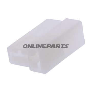 Connector Housing Female 2-Pol Jmppck 25 Pcs Altn 1580347