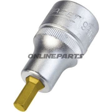 Innensechskant-Stecknuss 7/32Zoll1/2 Length 52 Mm