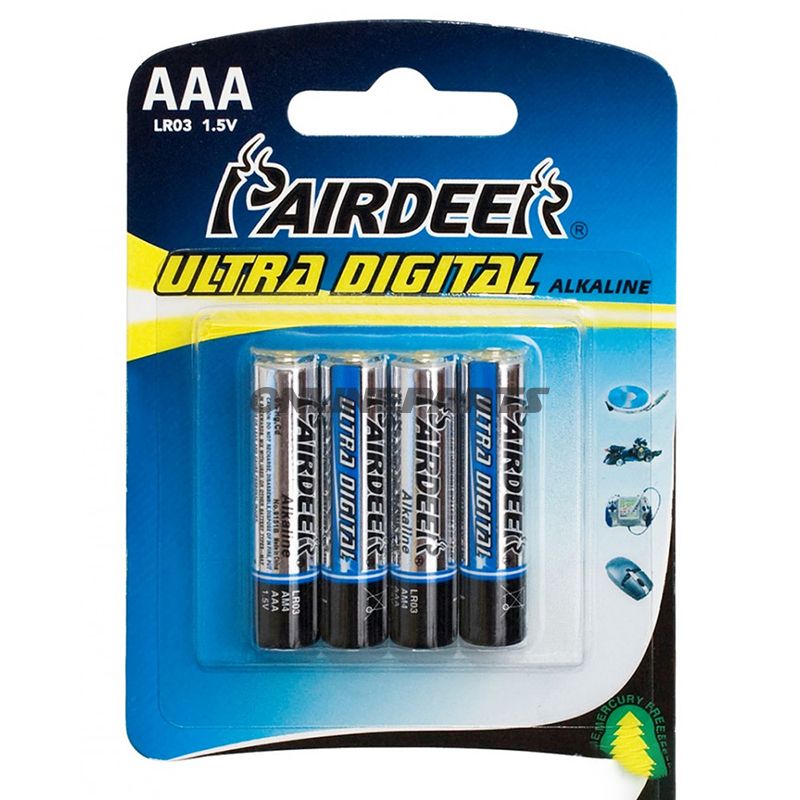 Battery Micro Aaa Ud4er Blister Stainless Steel 1560168