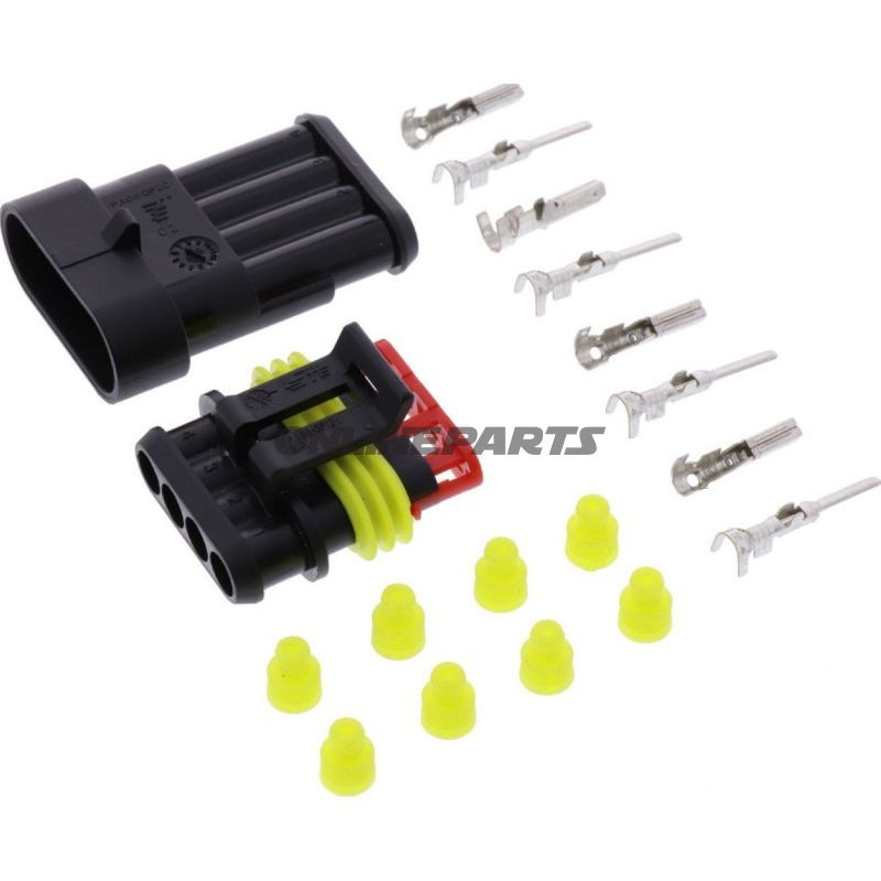 Steckgeh Kit 4Pol Jmptyco Amp Superseal