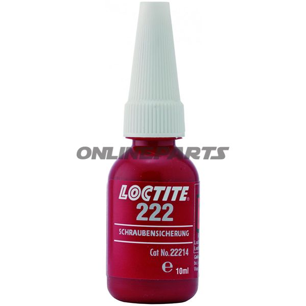 Loctite 222 Boltsikring 10 Mllow Strength 10Ml Bottle