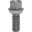 Wheel Nut M14x1.5X34 Ku 19Silver Pkg 10 Pcs