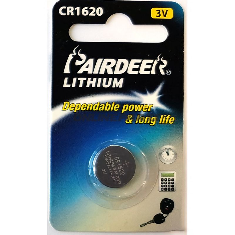 Battery Cr16201er Blister Stainless Steel 1566793