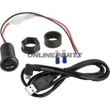 Spannungswandler 12V-5V2.1A  Inklusive 1 Meter Usb-Kabel