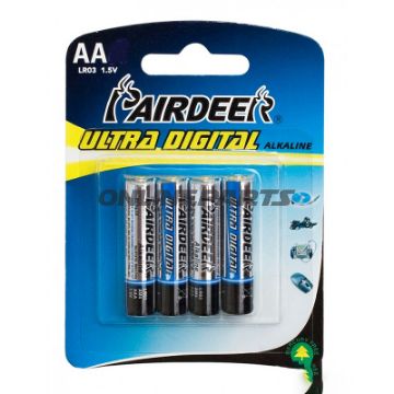 Battery Mignon Aa Ud4er Blister Stainless Steel 1560176