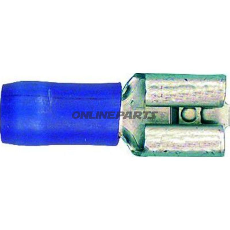 Kabelsko Hylster 6,3 Blpack Of 100 Pieces