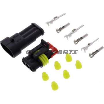 Steckgeh Kit 3Pol Jmptyco Amp Superseal