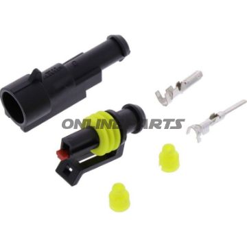 Steckgeh Kit 1Pol Jmptyco Amp Superseal