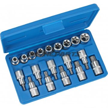 Insert Kit Torx 1/219-Teilig Innen Außen