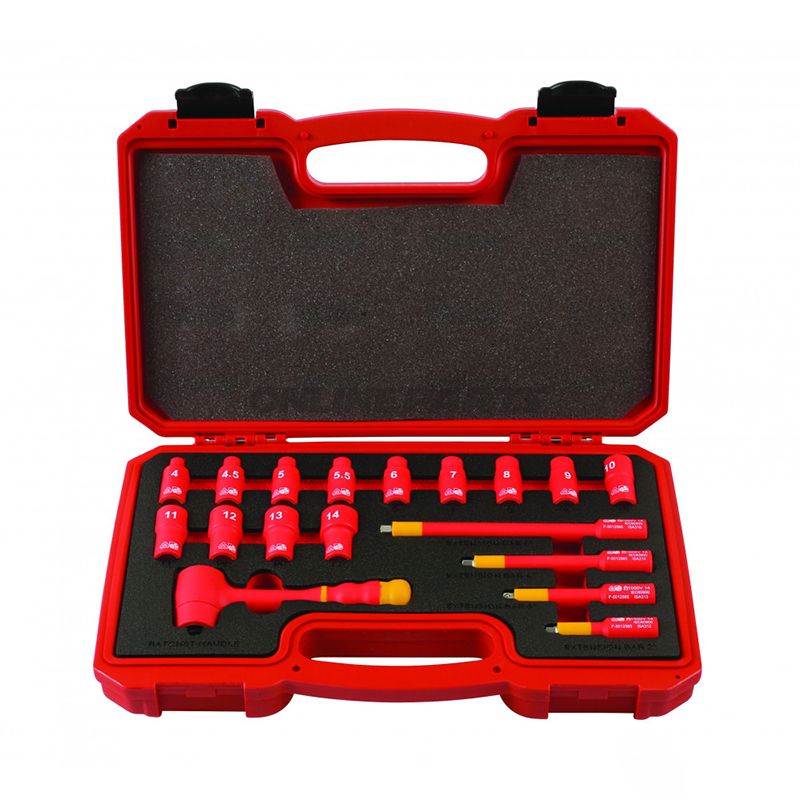 Socket Wrench Kit 1/4 18 Tlgiosoliert
