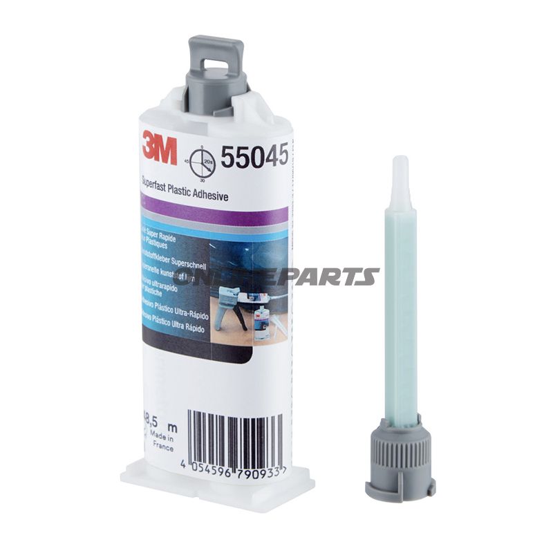 Kleb Plastic 2K 48.5Ml 3M + 1 Düse Superschnell