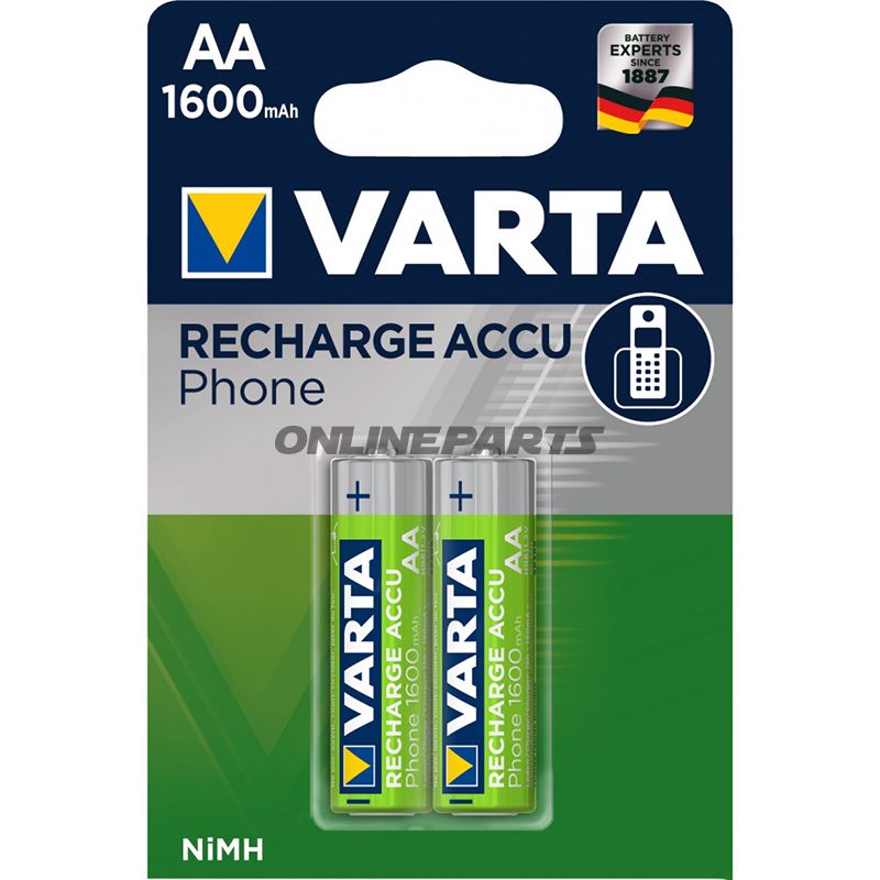 Akku-Gerätebatterie Mignon Aa Varta2er Bli Phone