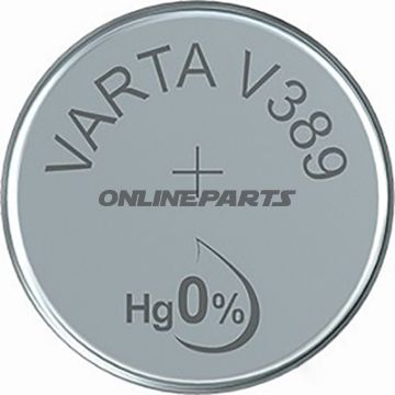 Battery V389 Va1er Blister Silver