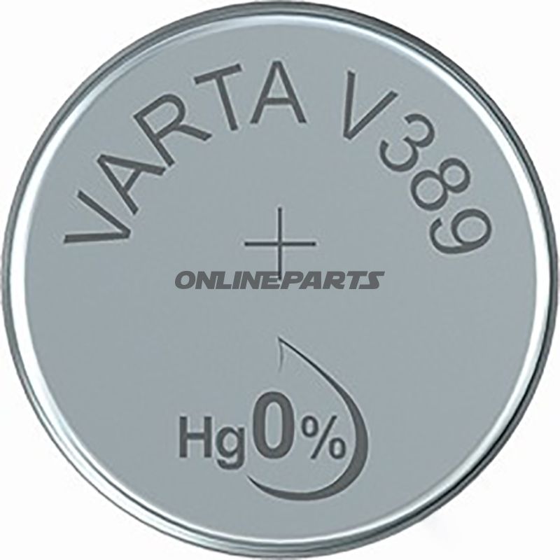 Battery V389 Va1er Blister Silver