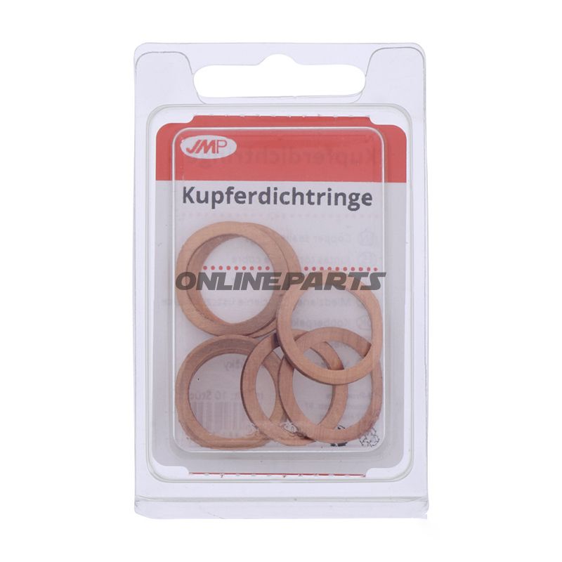 Copper Sealing Washer 16X22x1.5Pkg 10 Pcs