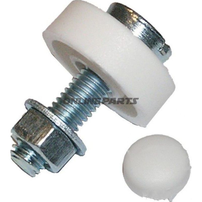Skrue Til Nummerplade 6X20 Hvid100 Pieces Alt No 4791034