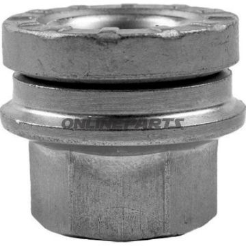 Wheel Nut M14x2.0 Fb 21Silver Pkg 10 Pcs