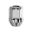 Wheel Nut M12x1.5 Ke 21Silver Pkg 10 Pcs