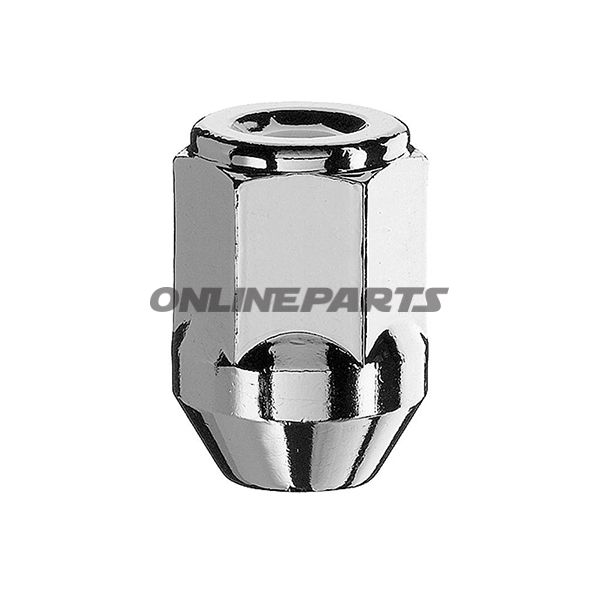 Wheel Nut M12x1.5 Ke 21Silver Pkg 10 Pcs