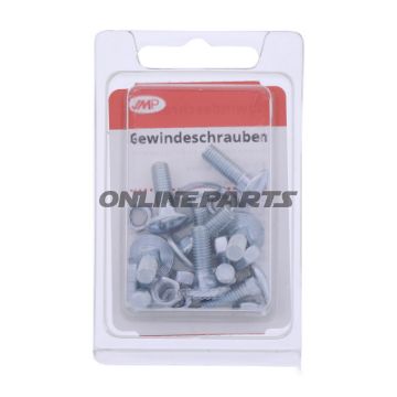 Bolt Galvanized 4.8 M5x16pkg 10 Pcs Altn 4821062