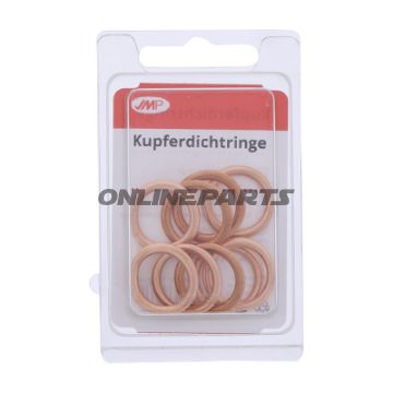 Copper Sealing Washer 14X20x2.0Pkg 10 Pcs Altn 4590147