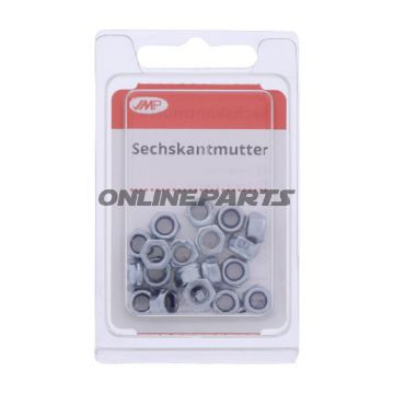 Nuts Galvanized M5 Din985pck 20 Pcs Altn 4831111