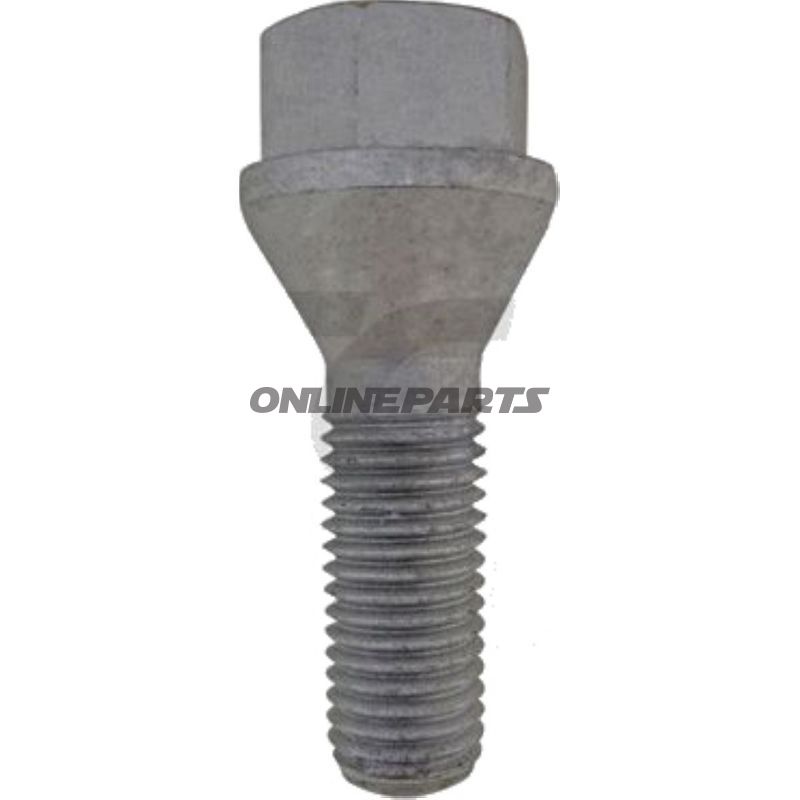 Wheel Nut M14x1.5X23 Ke17silver Pkg 10 Pcs