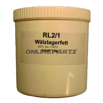 Kugleleje Fedt 1 Kgshell Alvania Rl2/1 Helbr