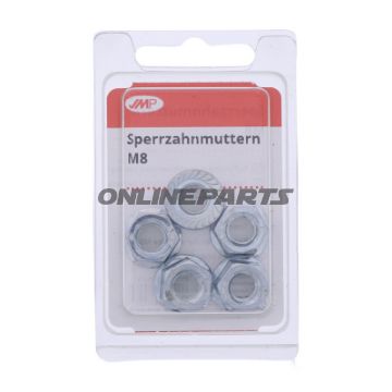 Nuts Sperrz Galvanized M8pack 5 Pcs Altn 4790127