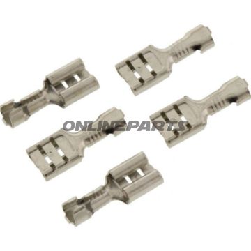 Flachsteckhülse 1.0-2.5 6.3Mm Jmppack 5 Pcs