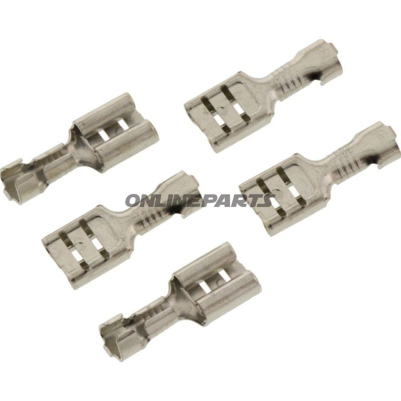 Flachsteckhülse 1.0-2.5 6.3Mm Jmppack 5 Pcs