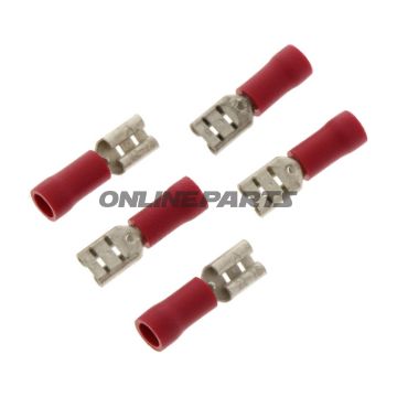 Flachsteckhülse 0.5-1.5 4.8Mm Jmppack 5 Pcs