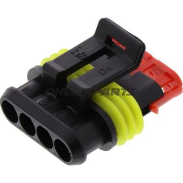 Socket Housing 4-Pol Jmpsuperseal Packung 1 Stück