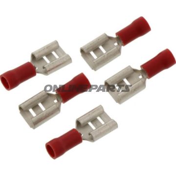 Flachsteckhülse 0.5-1.5 6.3Mm Jmppack 5 Pcs