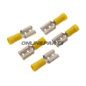 Flachsteckhülse 4.0-6.0 9.4Mmjmppack 5 Pcs