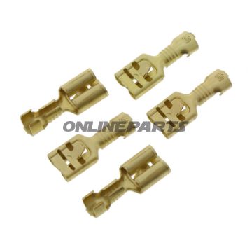 Flachsteckhülse 1.0-2.5 6.3Mm Jmppack 5 Pcs