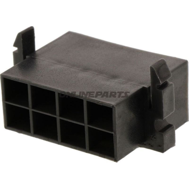 Flachsteckgehäuse 8-Pol Jmppack 1 Pcs
