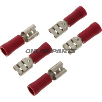 Flachsteckhülse 0.5-1.5 4.8Mm Jmppack 5 Pcs