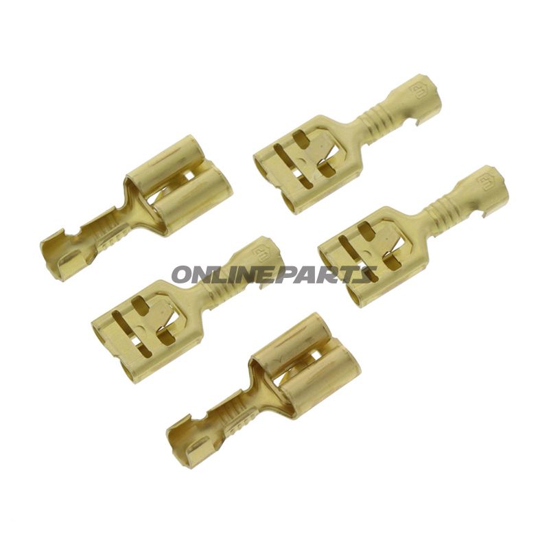 Flachsteckhülse 0.5-1.0 6.3Mm Jmppack 5 Pcs