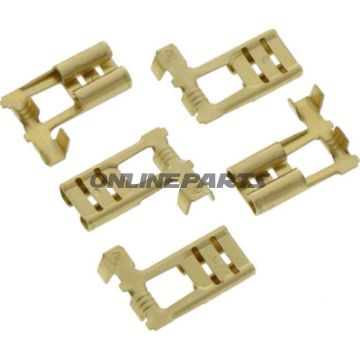 Flachsteckhülse 0.5-1.0 6.3Mm Jmppack 5 Pcs