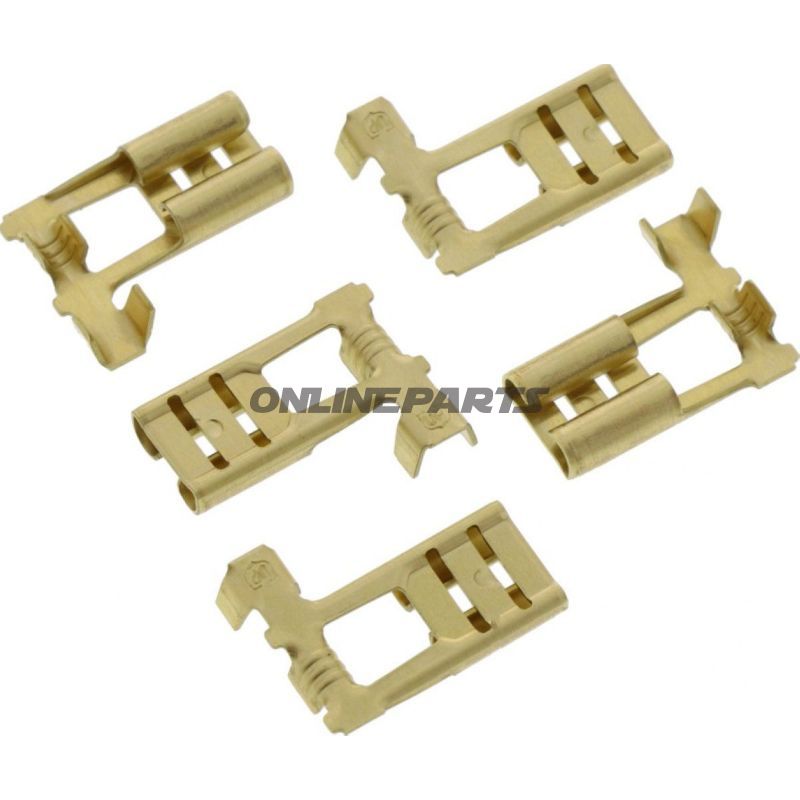 Flachsteckhülse 0.5-1.0 6.3Mm Jmppack 5 Pcs