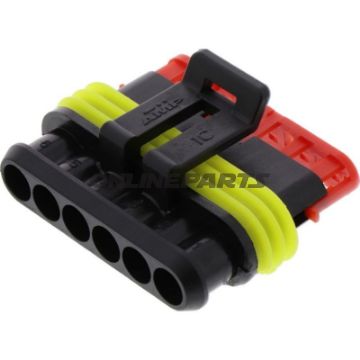 Socket Housing 6-Pol Jmpsuperseal Packung 1 Stück