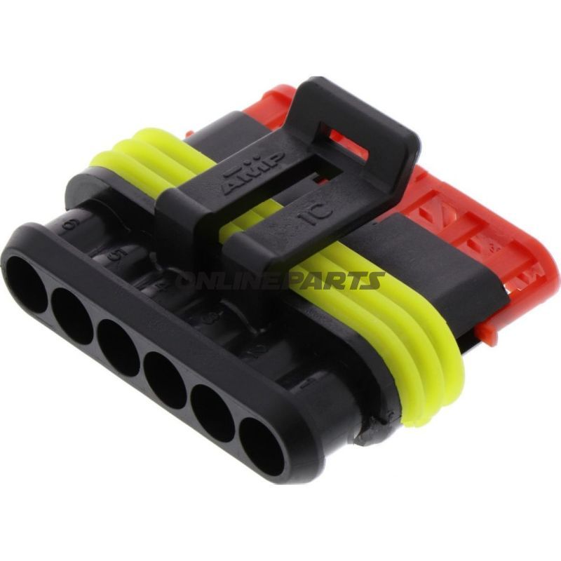 Socket Housing 6-Pol Jmpsuperseal Packung 1 Stück