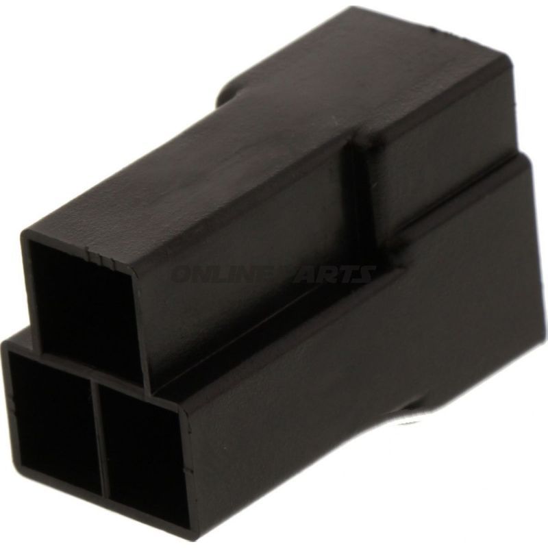 Flachsteckgehäuse 3-Pol Jmppack 1 Pcs