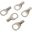 Ringzunge 4.0-6.0 M10 Jmppack 5 Pcs
