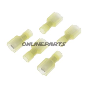 Spade Connector Male 6.0 Yellow Jmppack 5 Pcs