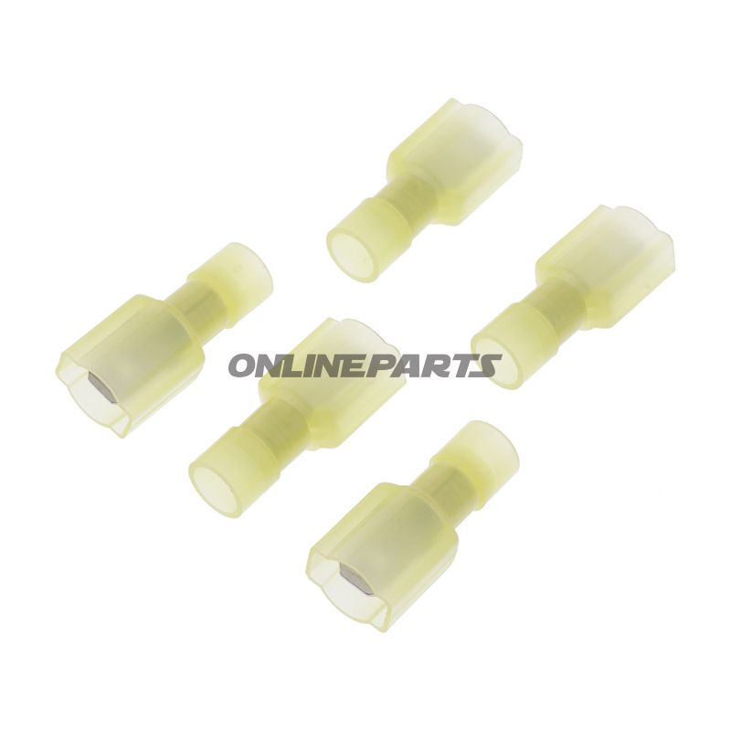 Spade Connector Male 6.0 Yellow Jmppack 5 Pcs