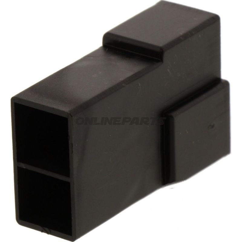 Flachsteckgehäuse 2-Pol Jmppack 1 Pcs