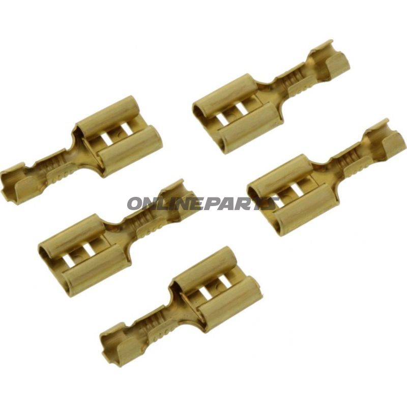 Flachsteckhülse 0.5-1.0 6.3Mm Jmppack 5 Pcs
